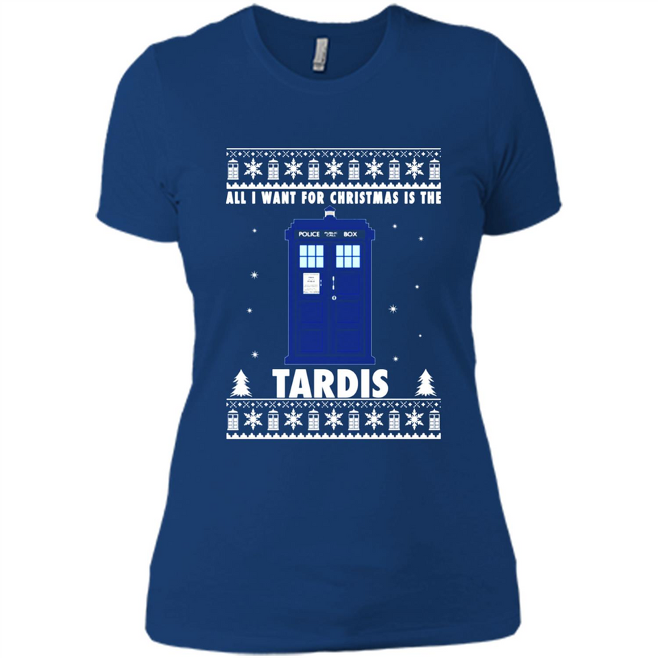 All I Want For Christmas Is The Tardis Ugly PINGPONG