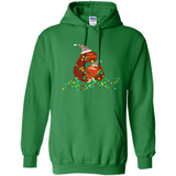 Christmas Lights Sloth Long Sleeve Santa Sloth - Hoodie