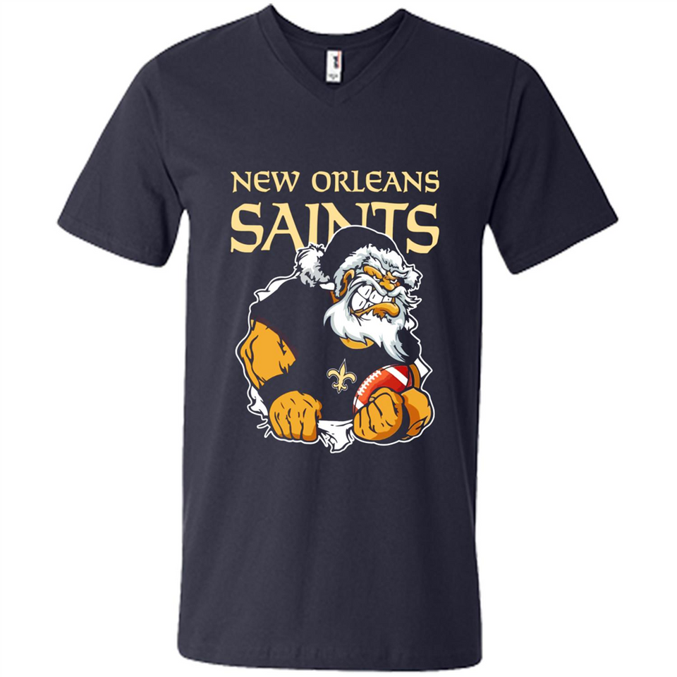 Grumpy Santa Claus New Orleans Saints Football Team PINGPONG