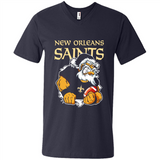 Grumpy Santa Claus New Orleans Saints Football Team PINGPONG
