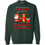 Never Underestimate A December Woman Watches Hallmark Movies Sweatshirt - Sweatshirt