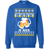 All I want for Christmas is Beer Sweater PINGPONG