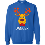 Dancer Santa Claus Funny Xmas Holiday T-Shirt - Sweatshirt