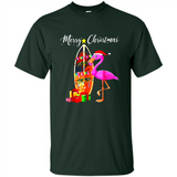 Flamingo Christmas Shirt, Merry Christmas Shirt , Flamingo - Shirt