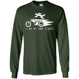 I Do My Own Stunts, Motorcycle, Biker