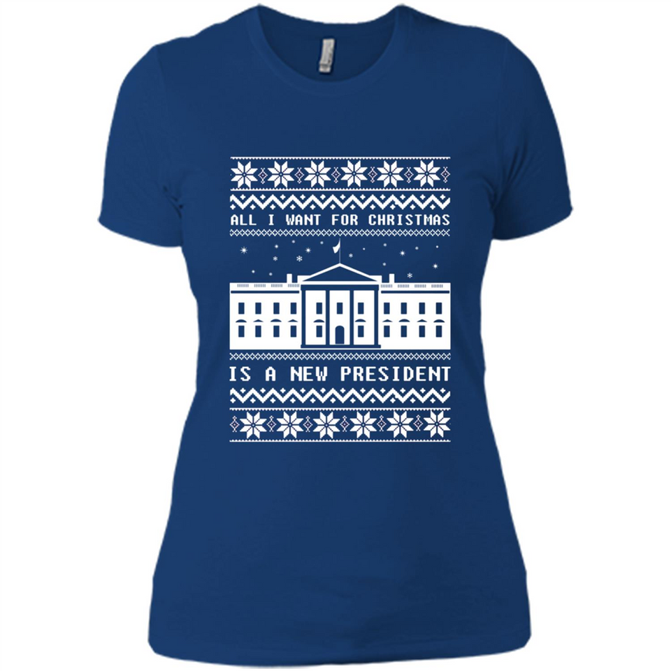 All I want for Christmas is a new president ugly PINGPONG