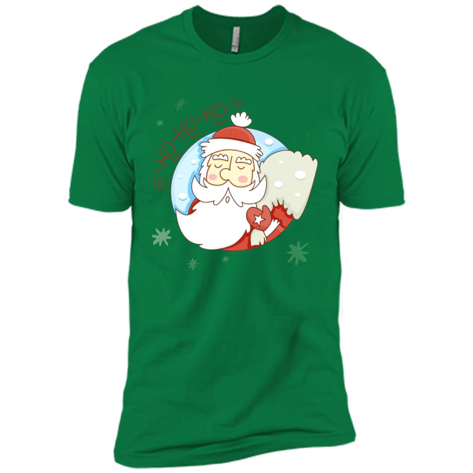 Cute Santa Claus Ho Ho Ho - Premium Short Sleeve T-Shirt