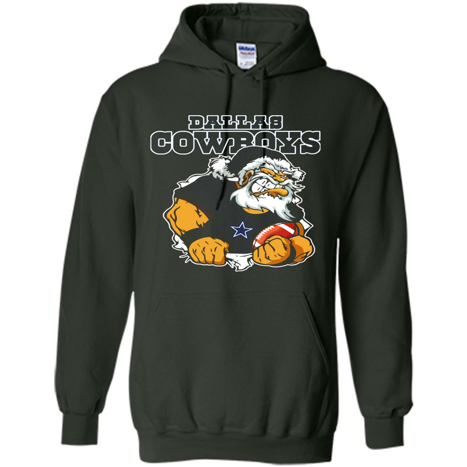 Grumpy Santa Claus Dallas Cowboys Football Team PINGPONG