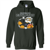 Grumpy Santa Claus Dallas Cowboys Football Team PINGPONG