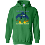 The Incredible Baltimore Ravens Hulk NFL Football