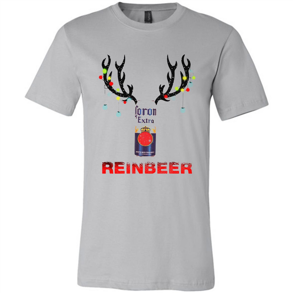 Corona Extra reinbeer Christmas - Canvas Unisex T-Shirt