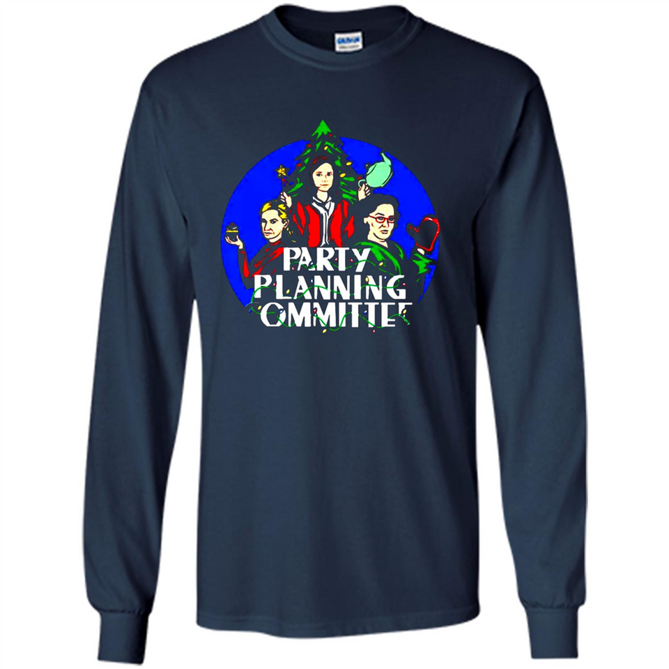 Party Planning Committee Christmas T-Shirt - Long Sleeve T-Shirt