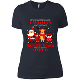 Never Underestimate A March Woman Watches Hallmark Movies Sweatshirt PINGPONG
