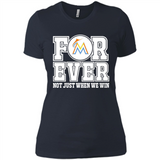 Miami Marlins Forever For ever not just when we win - Ladies' Boyfriend T-Shirt