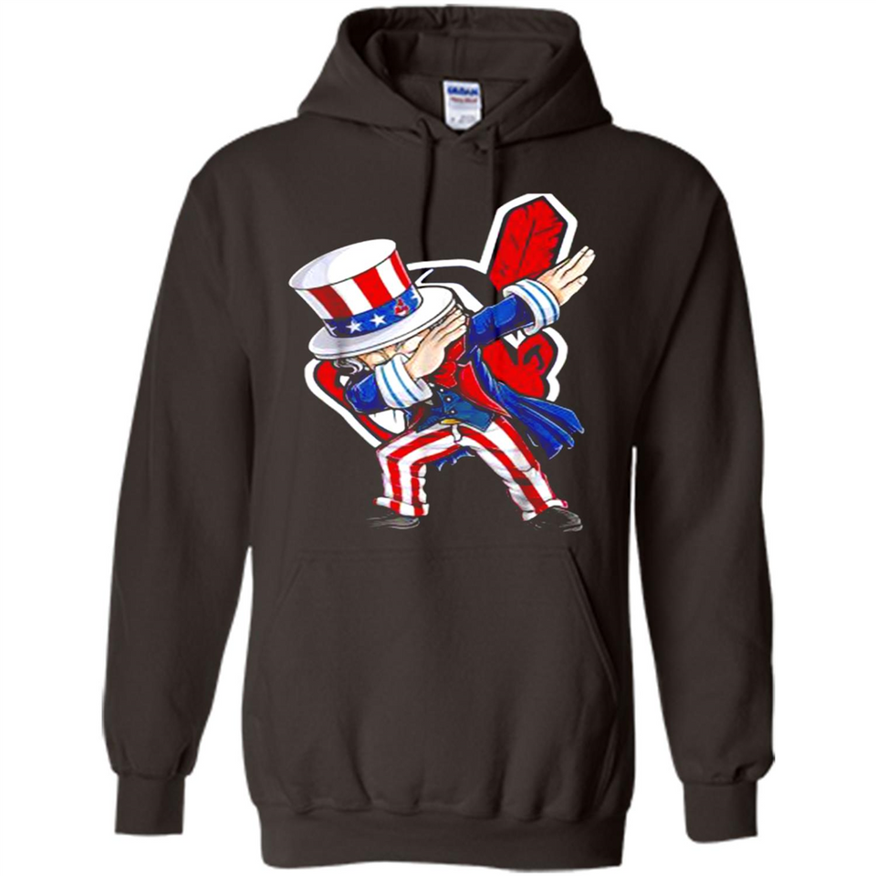 MLB CLEVELAND INDIANS UNCLE SAM DABBING INDEPENDENCE DAY