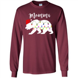 Womens Momma Bear - Long Sleeve T-Shirt