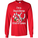 I'm A Dog & Horse Shirt Animal Lover Gift