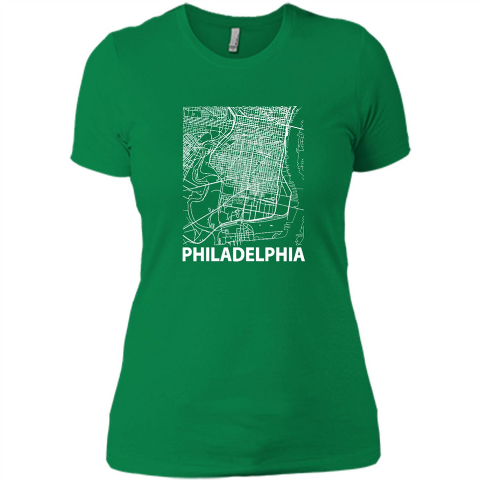 Philadelphia Pennsylvania City Map Souvenir