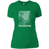 Philadelphia Pennsylvania City Map Souvenir
