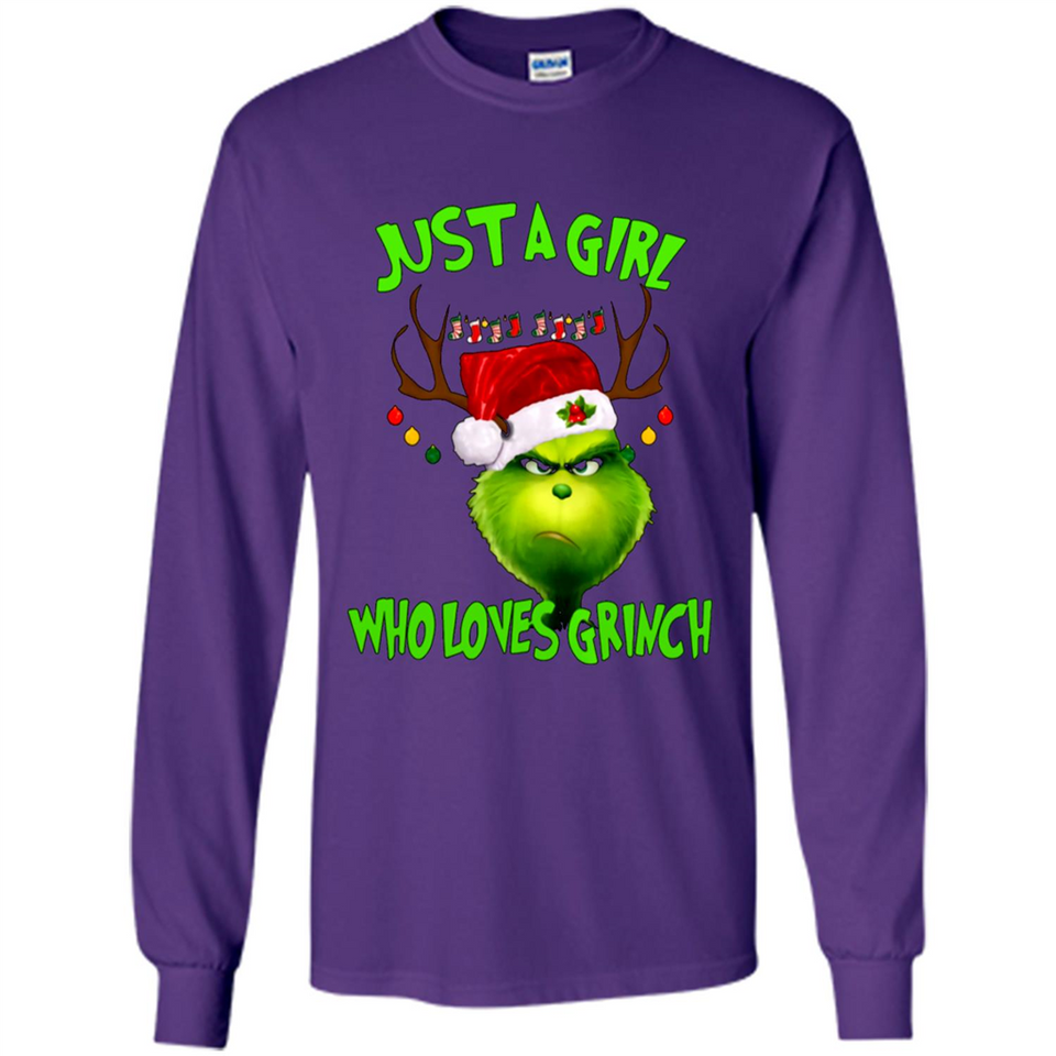 Just a Girl Who Loves Grinch Christmas PING PONG
