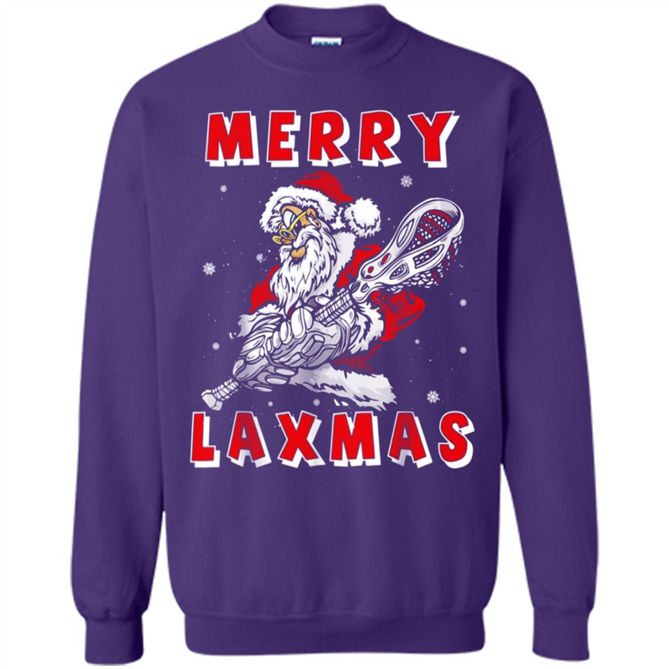 Lacrosse Merry Laxmas Santa - Sweatshirt
