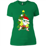Dabbing Santa Christmas In July - Ladies' Boyfriend T-Shirt