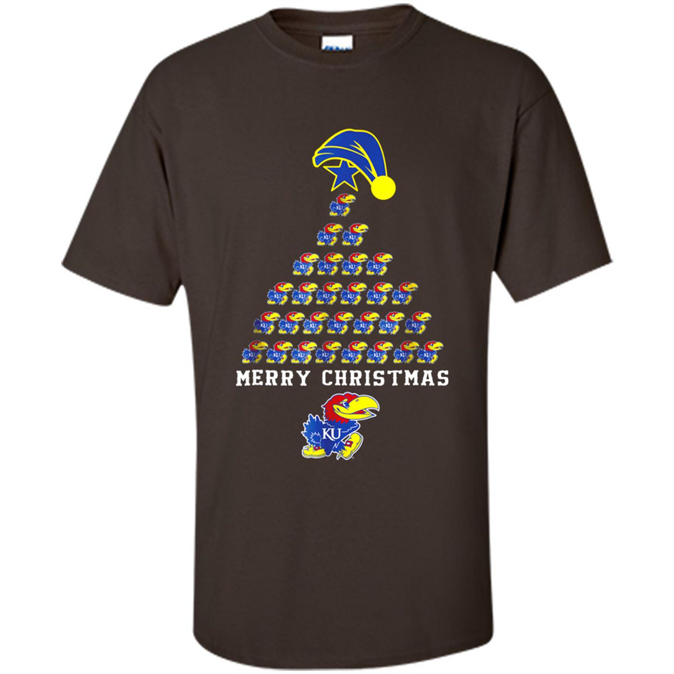 Perfect Kansas Jayhawks Christmas Tree PINGPONG