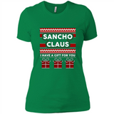 Sancho Claus I Have A Gift For You Christmas PINGPONG