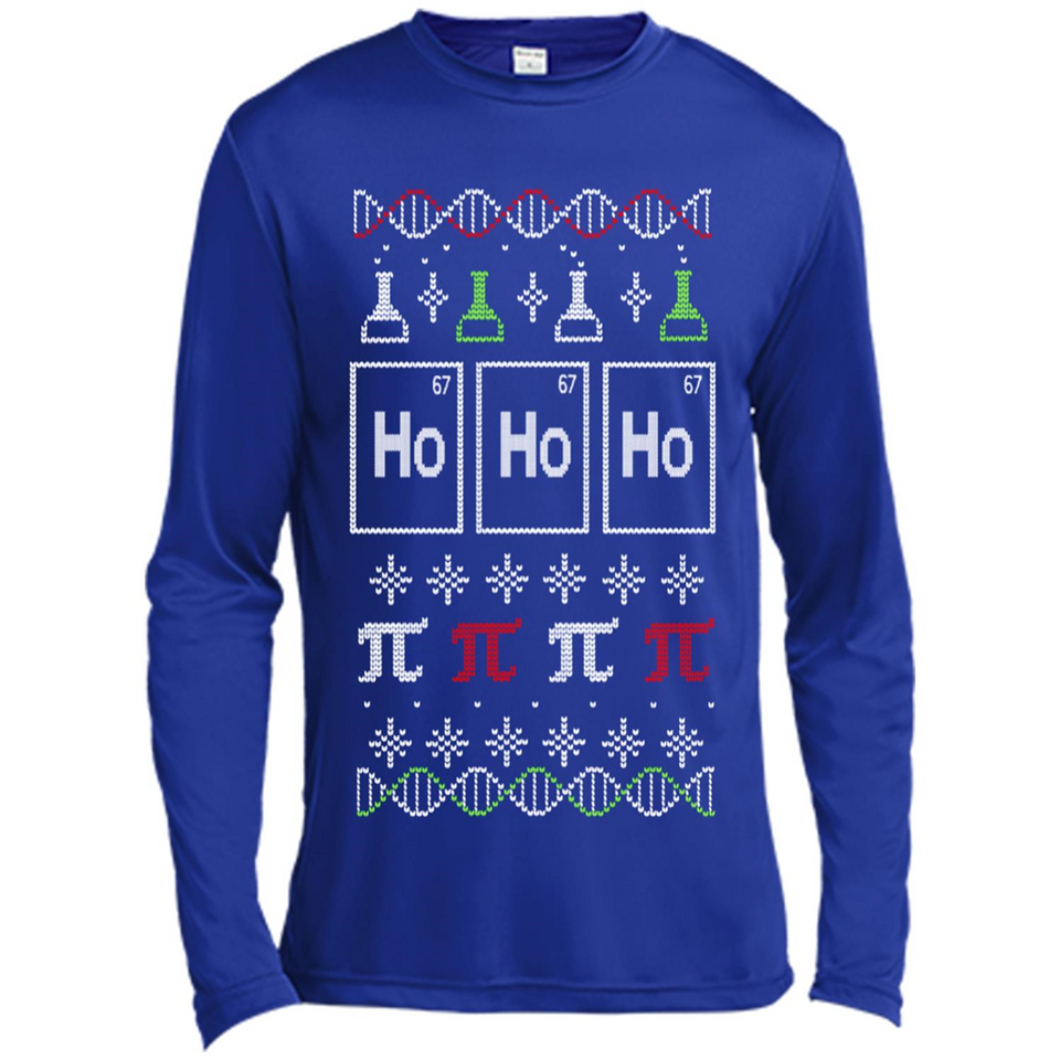 Scientific christmas ugly sweater - Canvas Long Sleeve T-Shirt