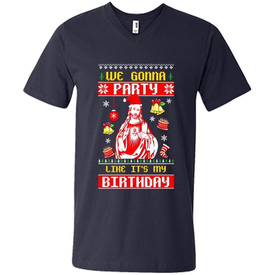 We Gonna Party Like It's My Birthday Jesus Christmas PINGPONG