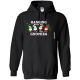 Christmas Garden Gnome Hanging With My Gnomies - Hoodie