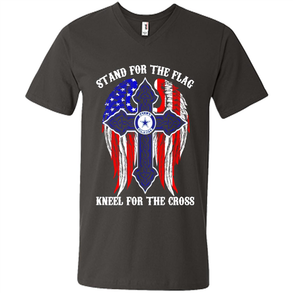 Dallas Cowboys - stand for the flag kneel for the cross