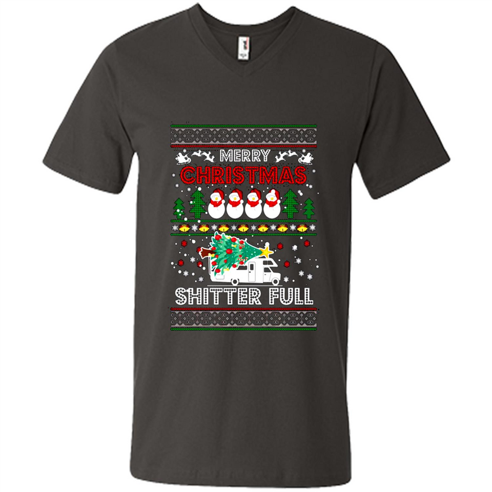 Merry Christmas Shitter Full Christmas Tree Snowman PING PONG
