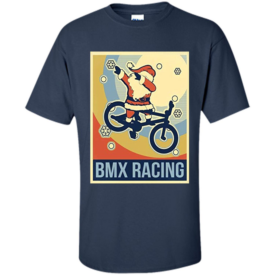 bmx racing dabbing Santa Christmas
