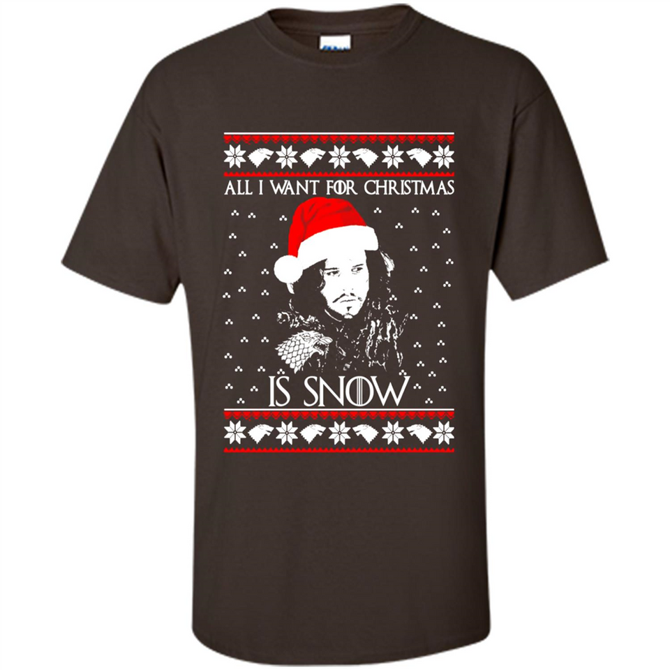 All I Want for Christmas is Snow ugly sweater PINGPONG