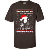 All I Want for Christmas is Snow ugly sweater PINGPONG