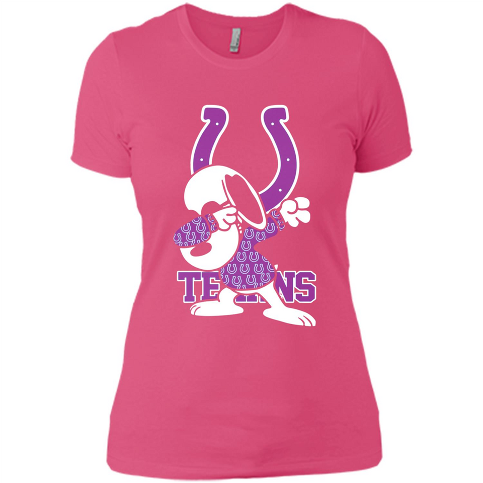 Indianapolis Colts Snoopy Dabbing PING PONG