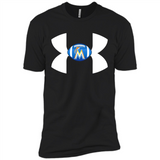 Miami Marlins Under Armour Logo - Premium Short Sleeve T-Shirt