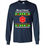 Merry Critmas ugly sweater PINGPONG