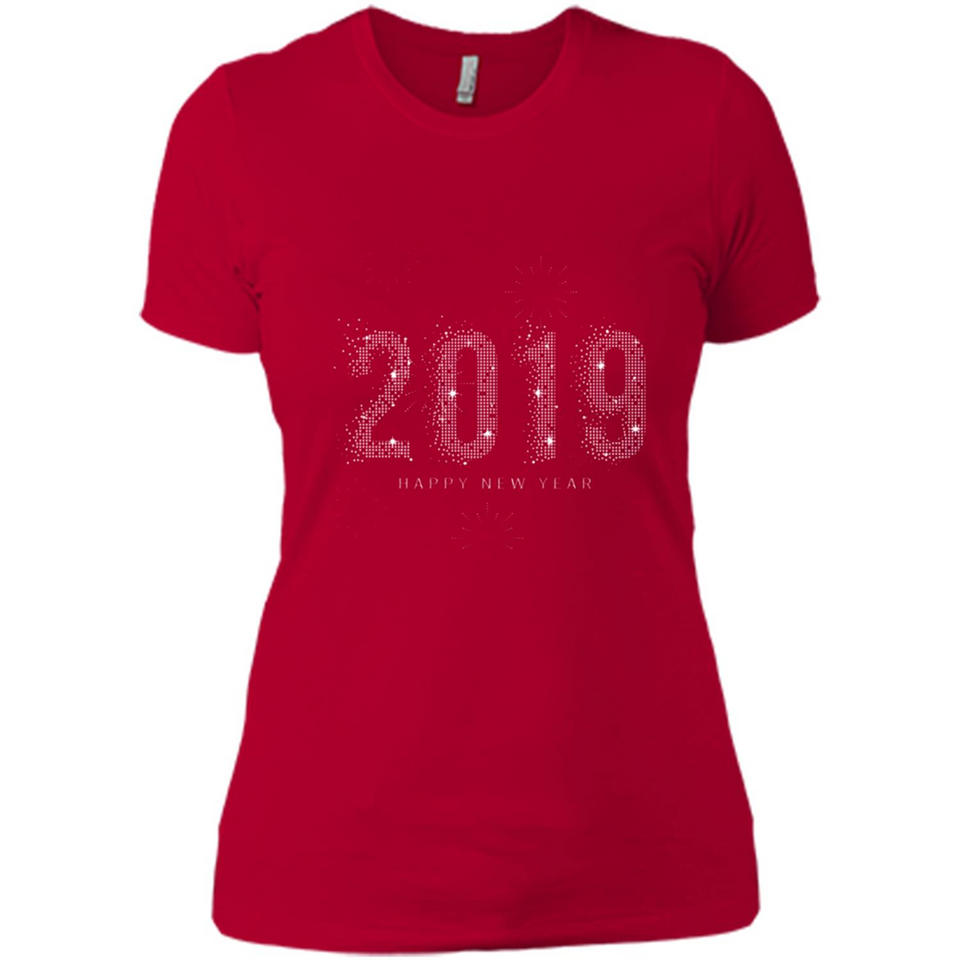Happy New Year 2019 Sparkle Firework PINGPONG