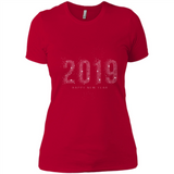Happy New Year 2019 Sparkle Firework PINGPONG