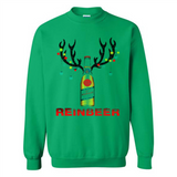 Miller High Life beer reinbeer Christmas - Sweatshirt