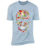 Skull Christmas Decorations Merry Xmas T-Shirt - Premium Short Sleeve T-Shirt