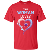 This Woman love Cowboys NFL football team - Shirt