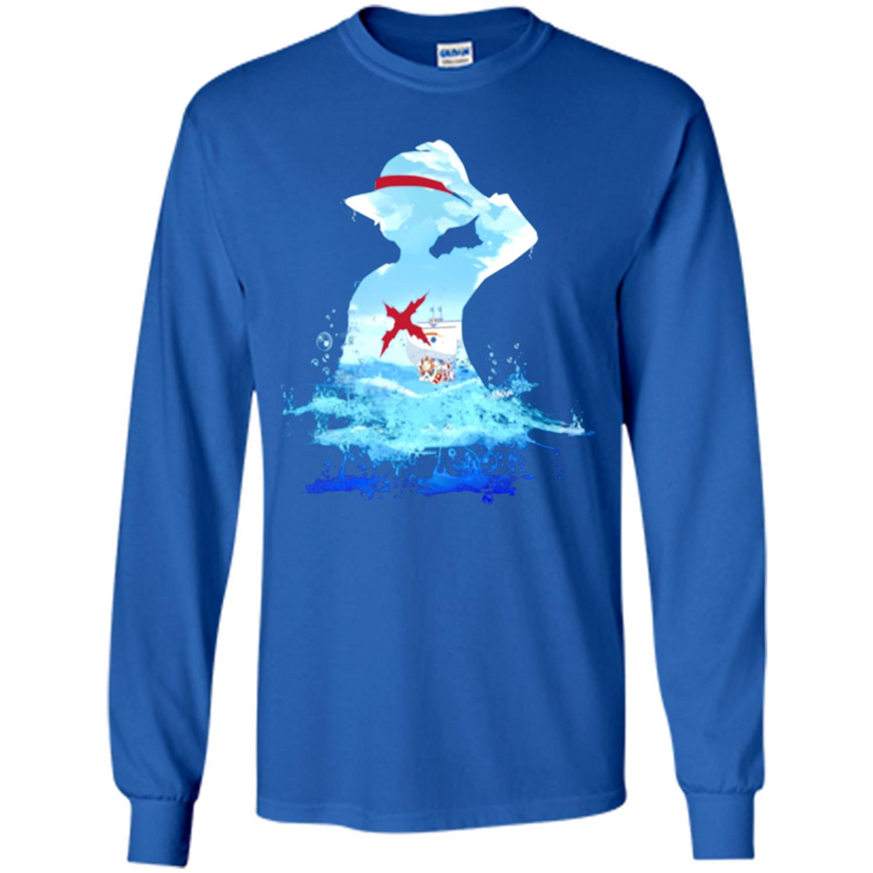 Luffy sea 2 - Long Sleeve T-Shirt