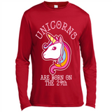 Unicorns Birthday T-shirt Born On The 29th Unicorn Magical