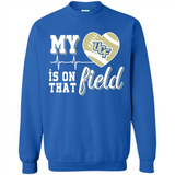 UCF Knights Football My Heart is on that Field - Sweatshirt