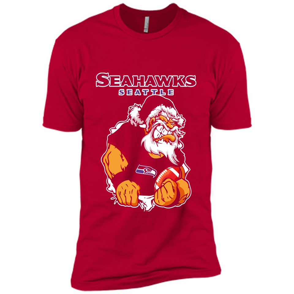 Grumpy Santa Claus Seahawks Seattle Football Team PINGPONG