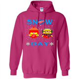 Snow Day Shirt For Detroit Red Wings Vs Minion Fans pingpong