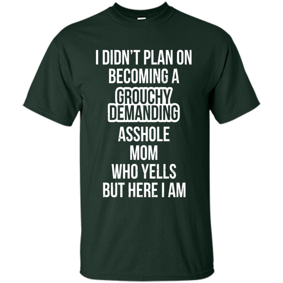 I Didn't Plan on Becoming a Grouchy Demanding